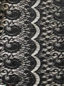 Ύφασμα Δαντέλα Black Perl Lace